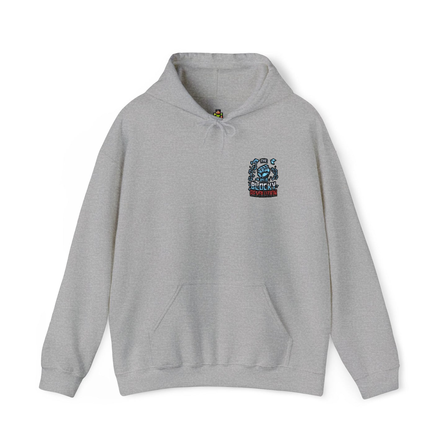 Not My Steve - Embroidered Blocky Revolution Hoodie