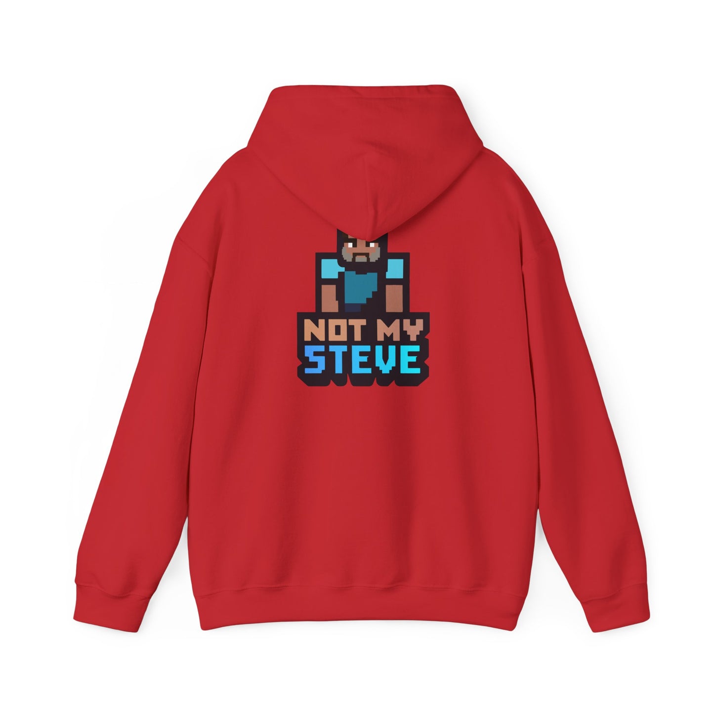 Not My Steve - Pixelated Parody Hoodie