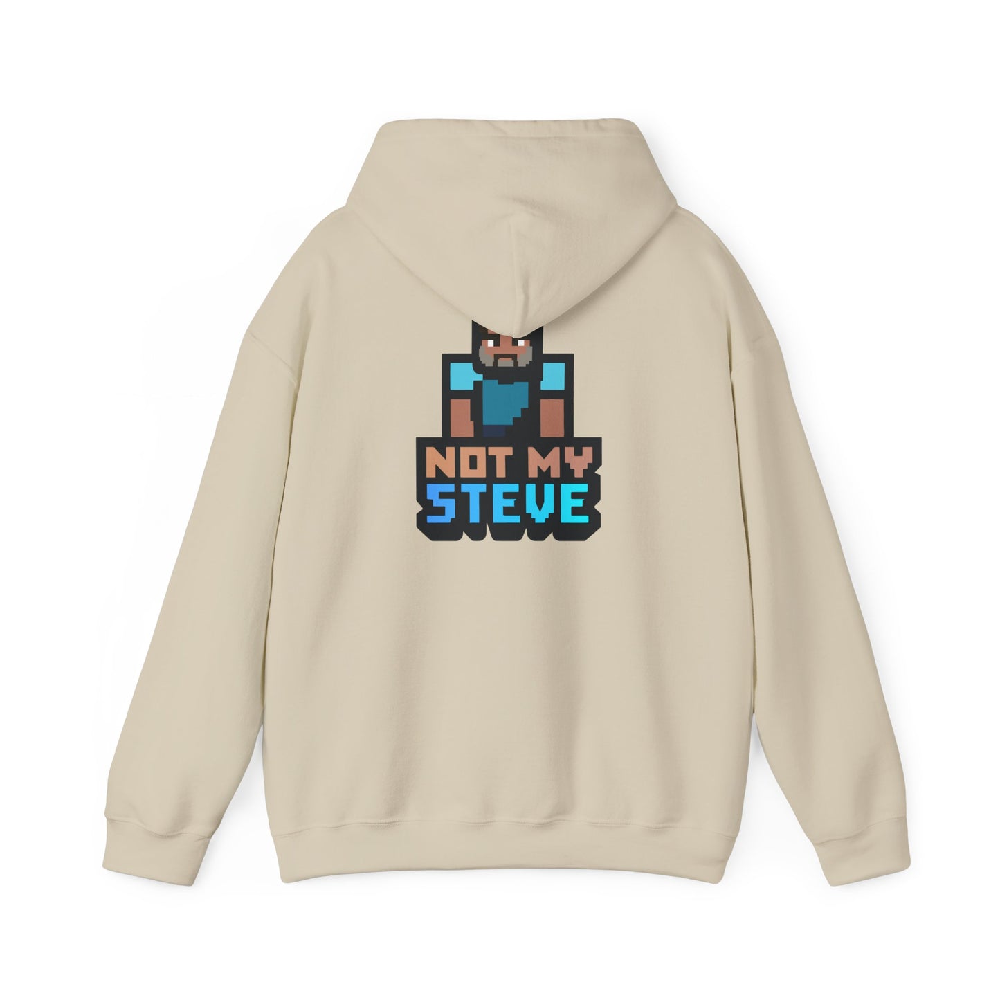 Not My Steve - Pixelated Parody Hoodie