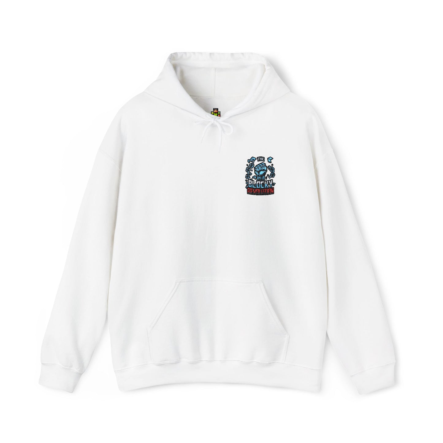 Not My Steve - Embroidered Blocky Revolution Hoodie