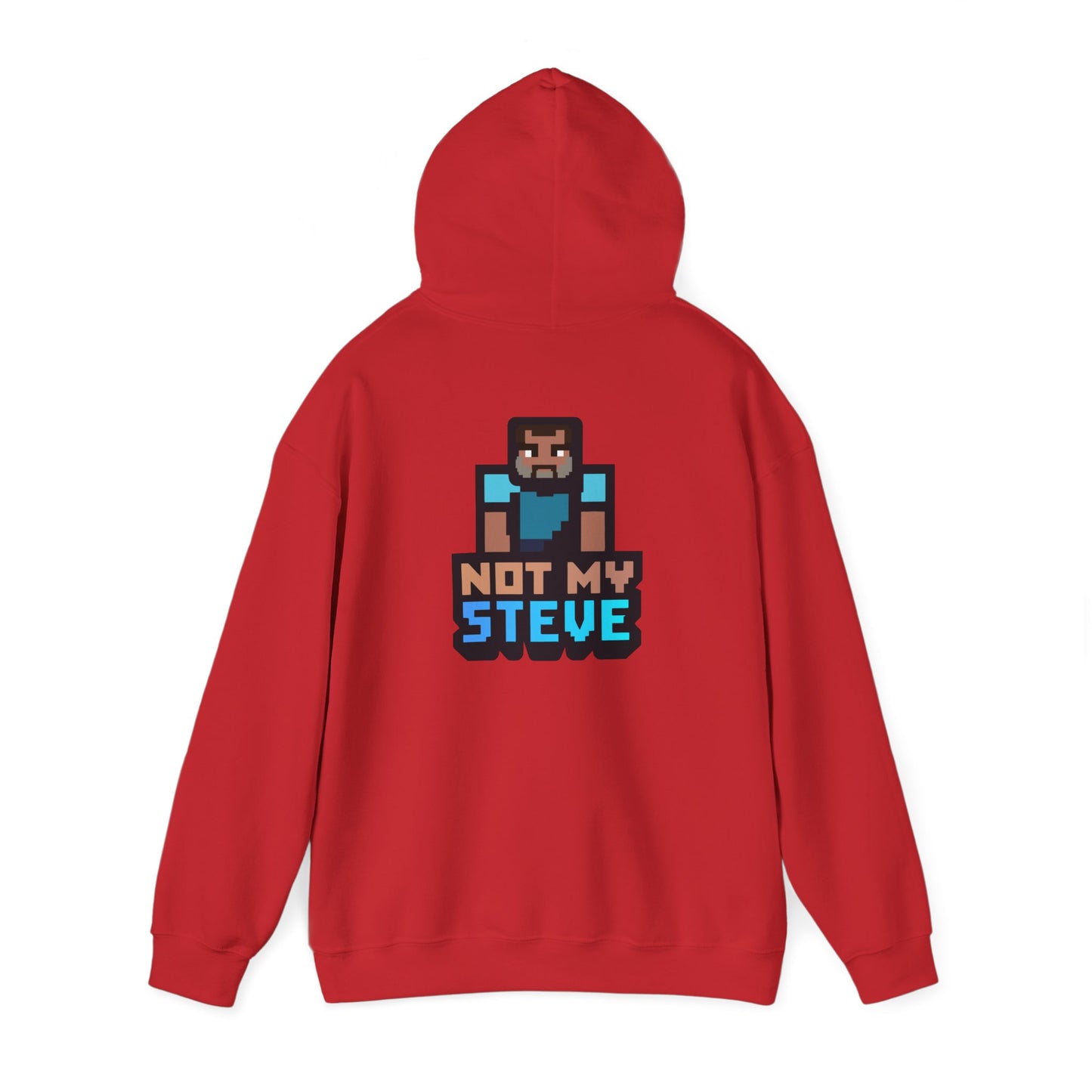 Not My Steve - Pixelated Parody Hoodie