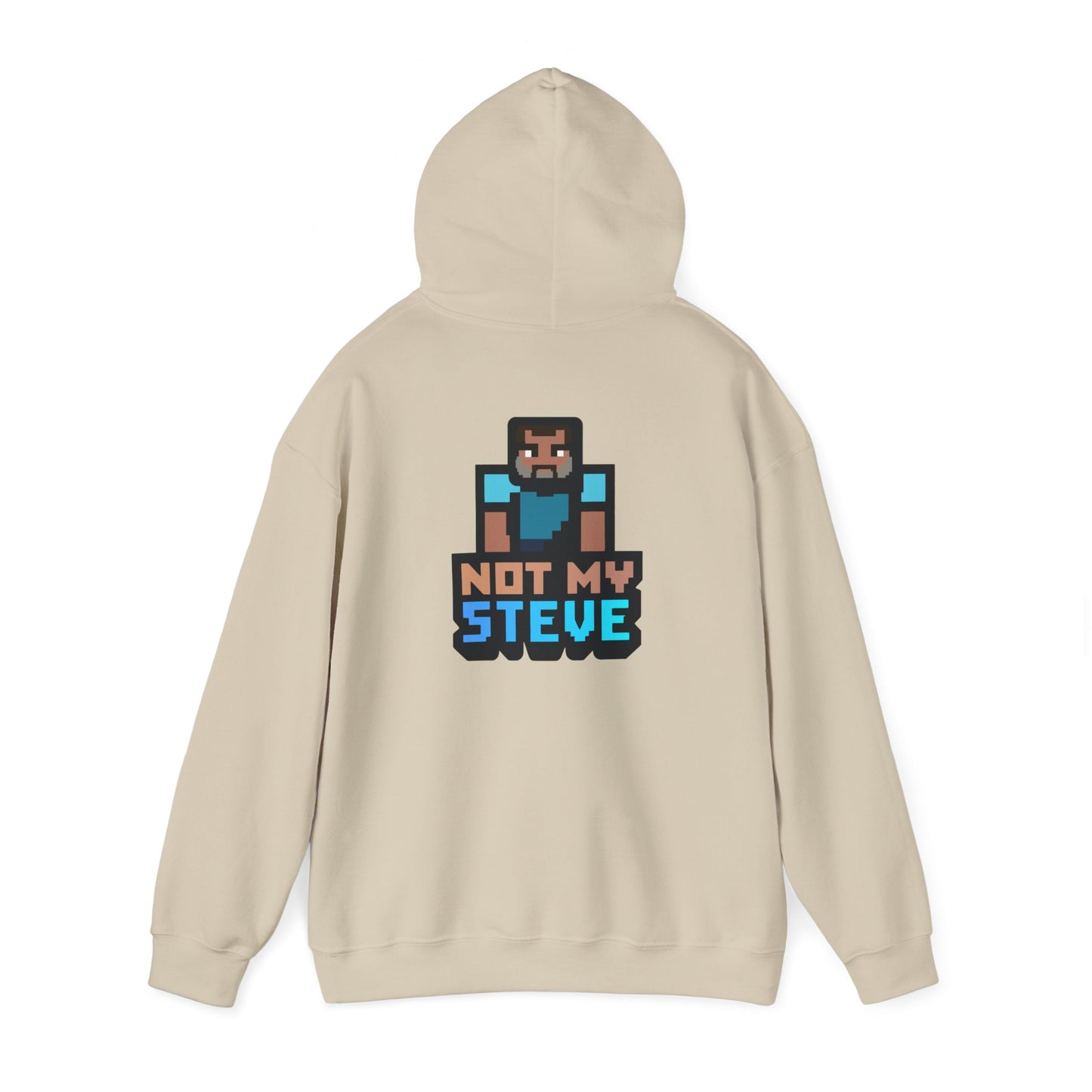 Not My Steve - Pixelated Parody Hoodie