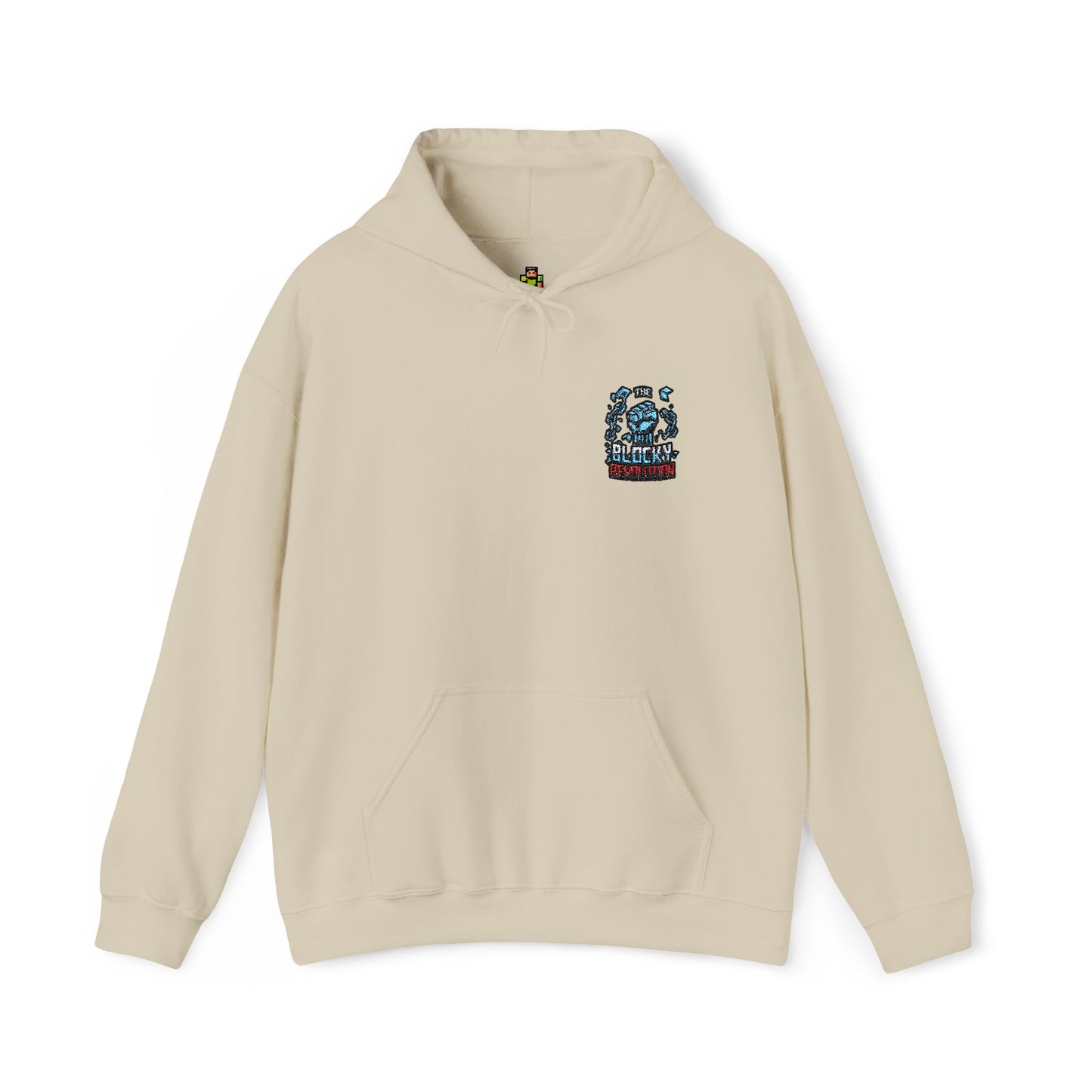 Not My Steve - Embroidered Blocky Revolution Hoodie