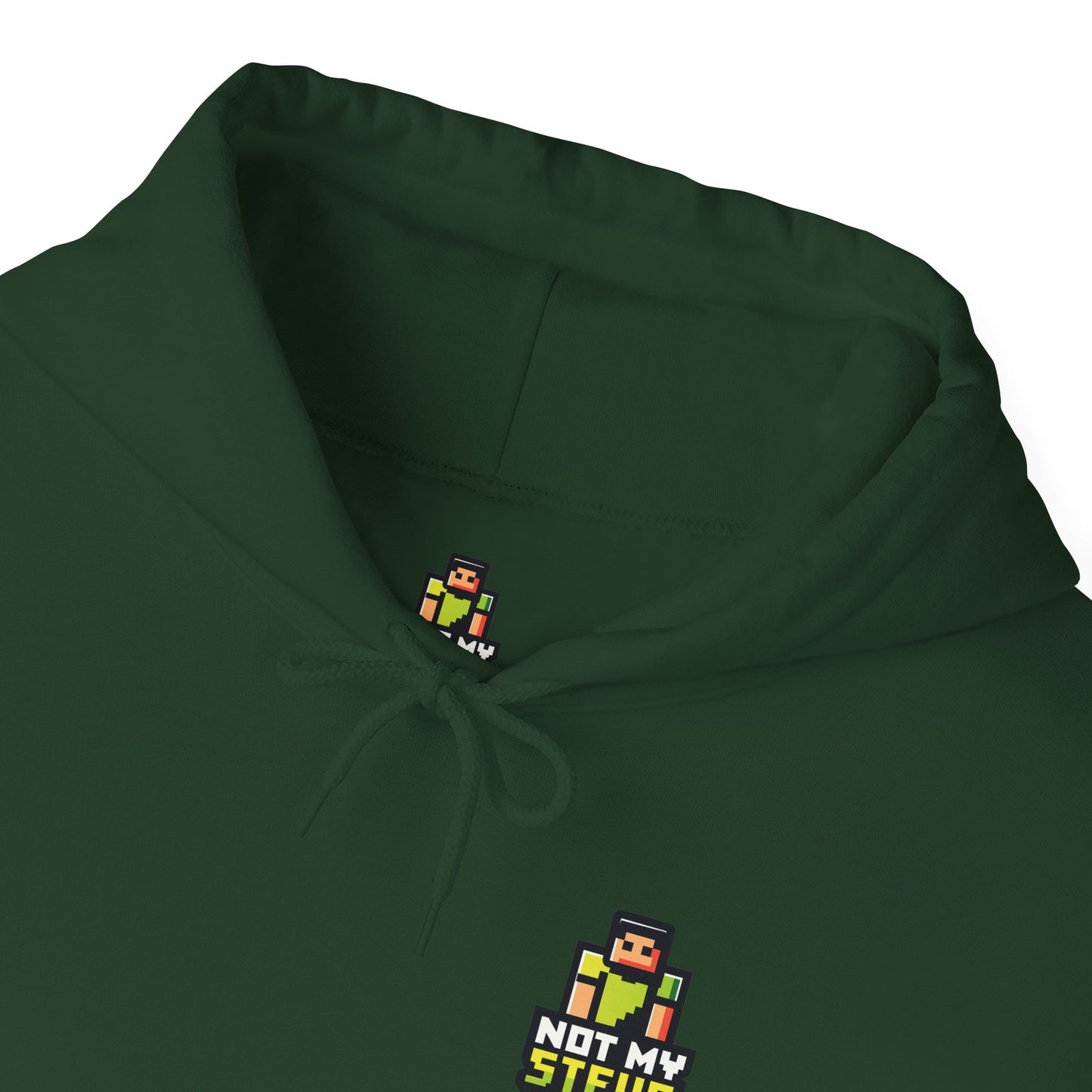 Certified Blockhead - Pixel Art Badge Hoodie