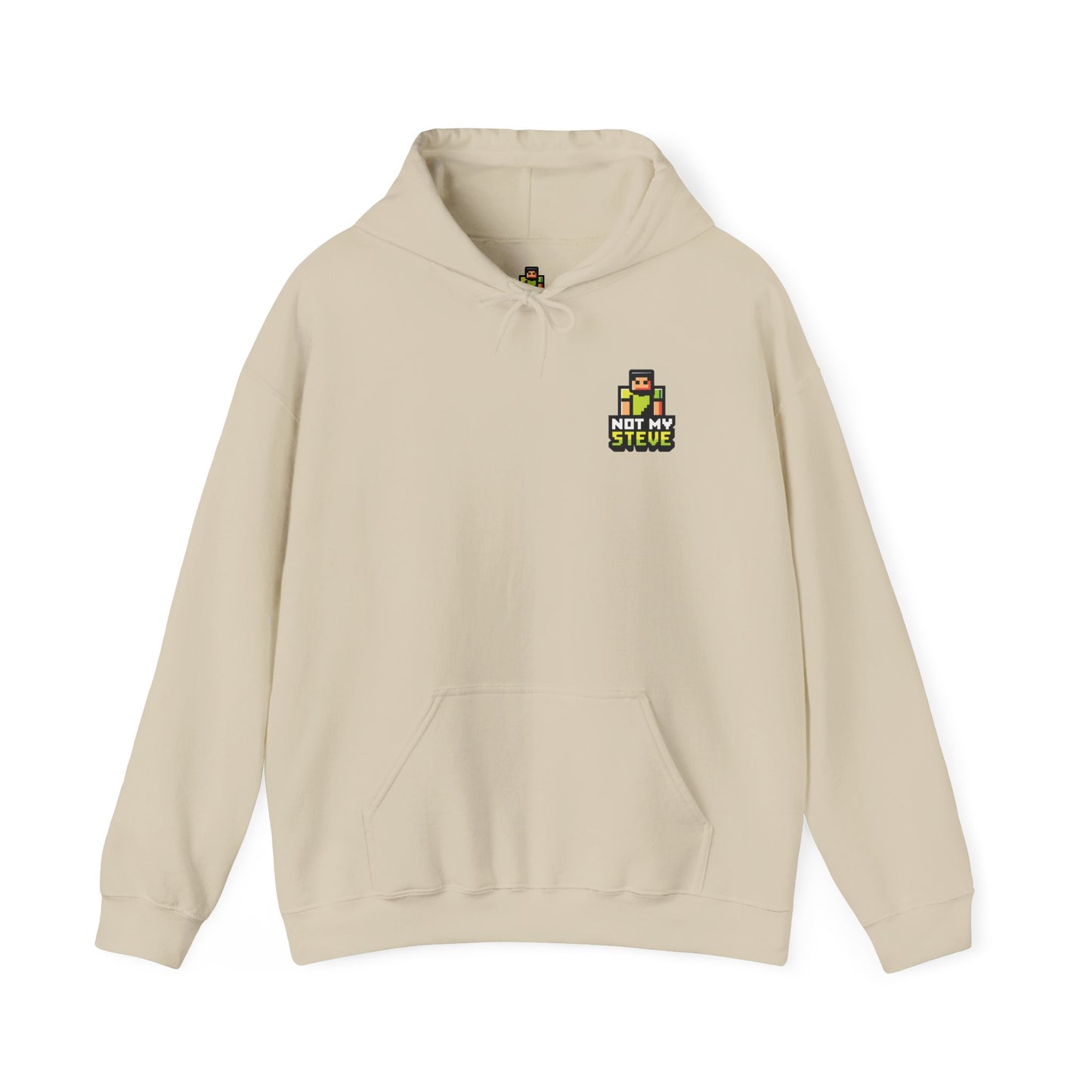 Certified Blockhead - Pixel Art Badge Hoodie