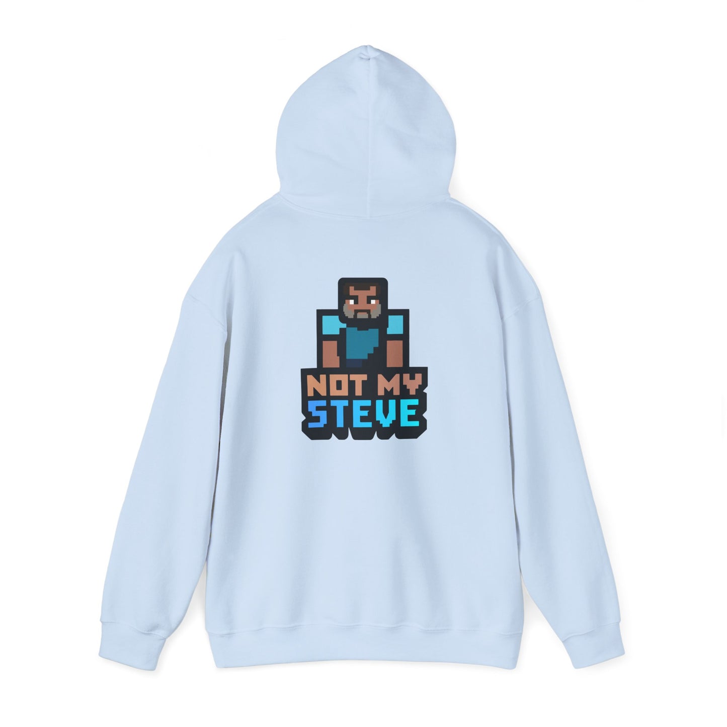 Not My Steve - Pixelated Parody Hoodie