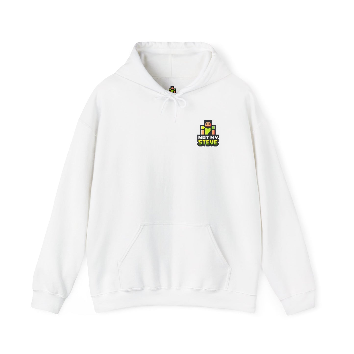 Not My Steve - Pixelated Parody Hoodie