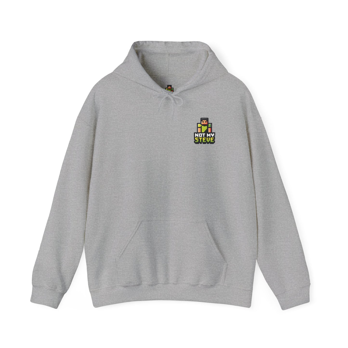 Certified Blockhead - Pixel Art Badge Hoodie