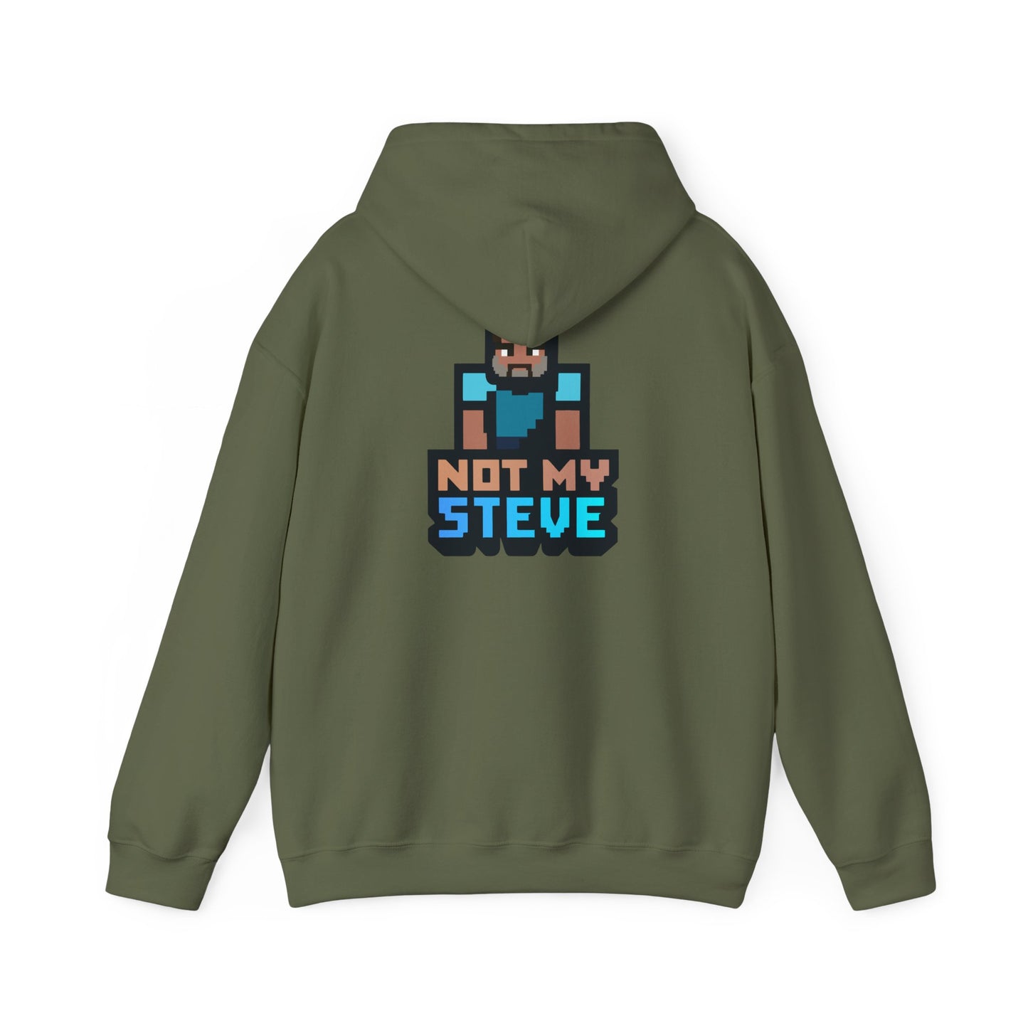 Not My Steve - Pixelated Parody Hoodie